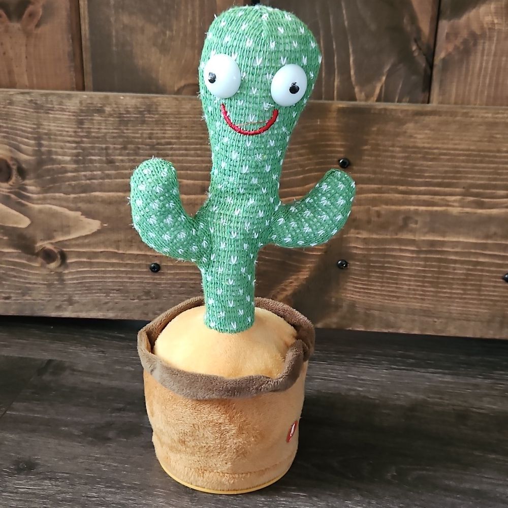 Dancing Cactus Toy | Repeats What You Say | Plays Music